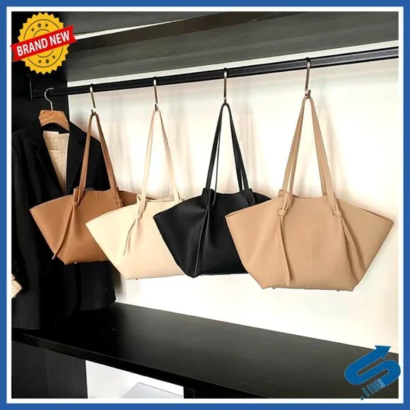 Suede Tote Bag Crossbody Shoulder Purse Retro Hobo Satchel Handbag - Picture 6 of 6